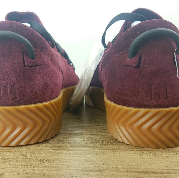 ADIDAS ORIGINALS Alexander Wang Skate Maroon Gum - Picture 3 of 7